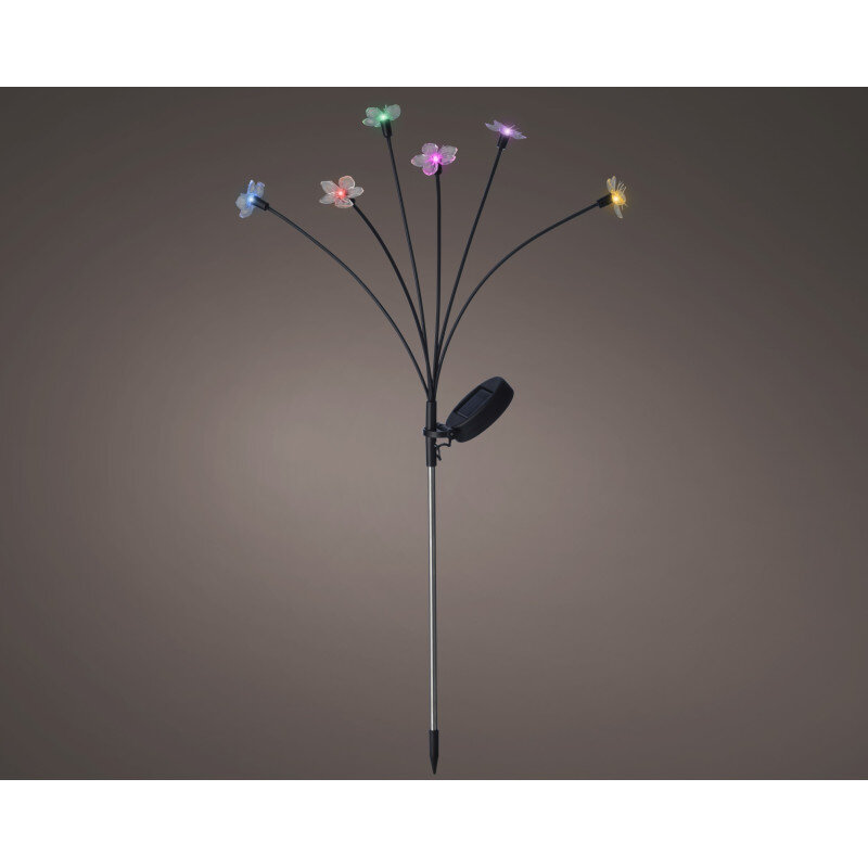 Fiori Luminosi con Pannello Solare cm.70 - scaramuzzamodo.it