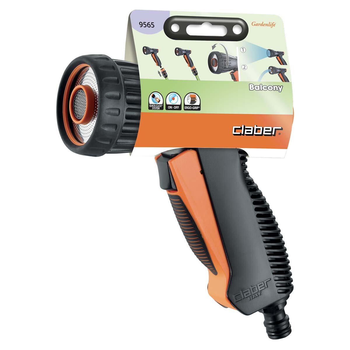 Pistola per Irrigazione BALCONY CONFORT Claber 9565 - Tirrigo