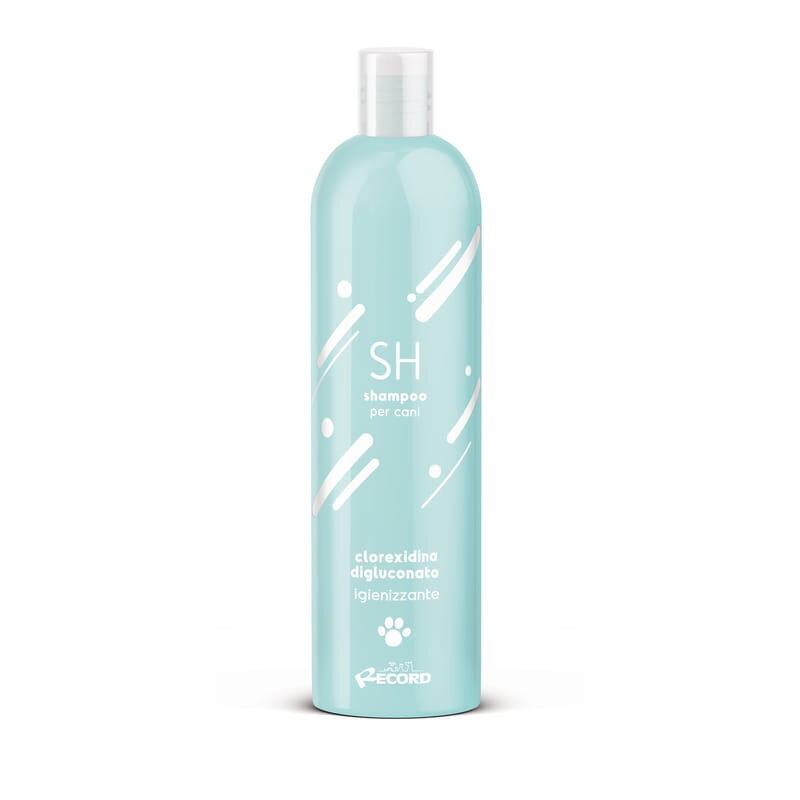 Shampoo igienizzante per cani e gatti con clorexidina