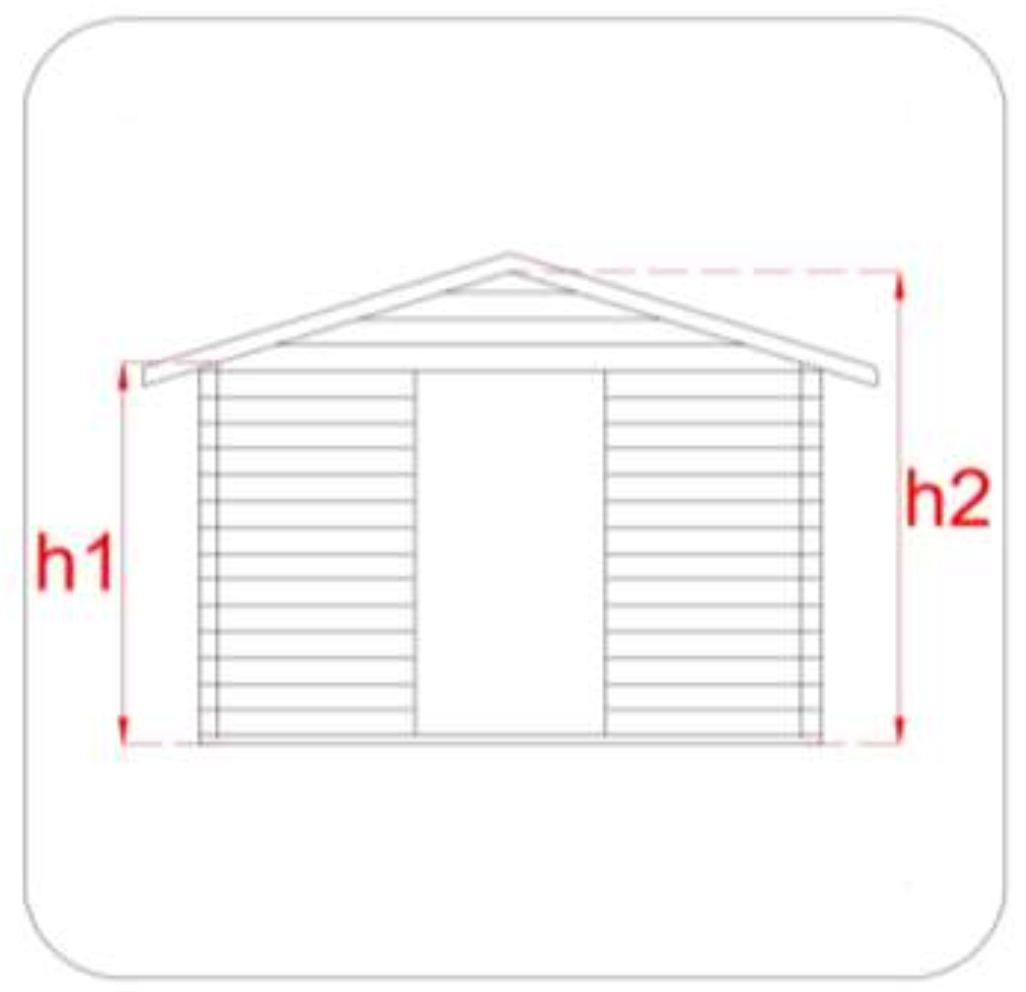 Casetta in legno Hobby 198x198