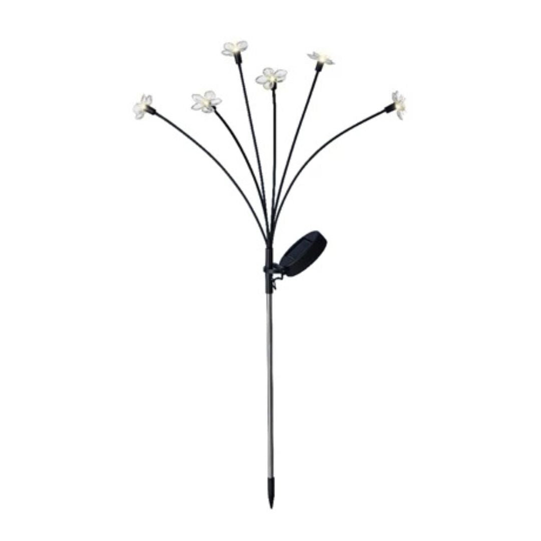 Lampada solare da giardino con fiori e luci LED | Bia Home & Garden