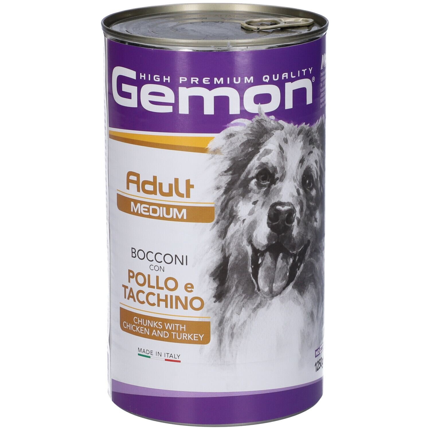 Gemon Adult Medium Bocconi Pollo Tacchino 1,25 Kg 1250 g - Redcare