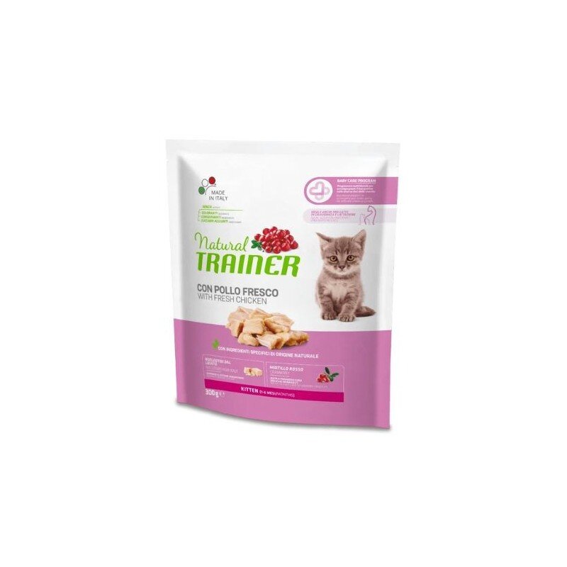 Natural Trainer Kitten con Pollo Fresco 300 gr