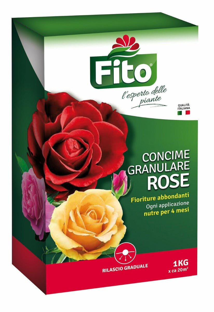 CONCIME PER ROSE GRANULARE FITO 1KG - Peragashop