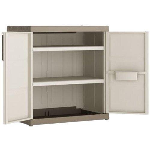 Armadio in resina plastica Tuttopiani 2 ante basso EXCELLENCE XL ...