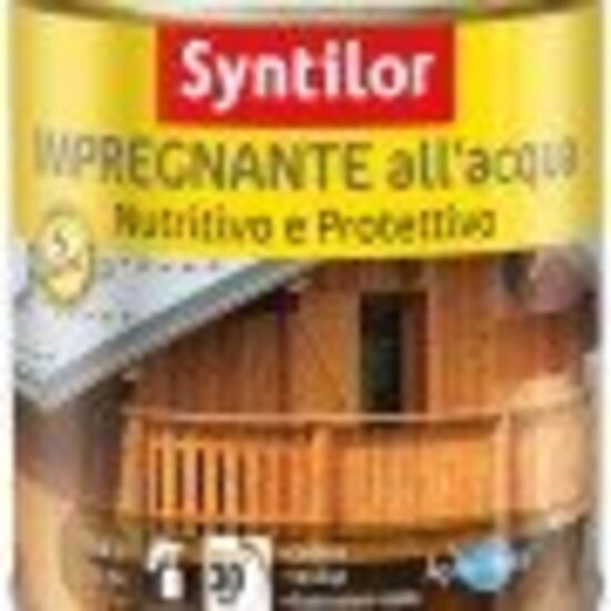 Impregnante per legno ad acqua effetto noce scuro 0,5 l