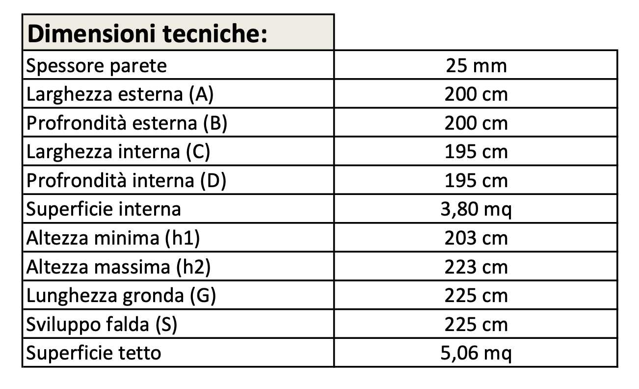 Casetta in legno Nike 200x200